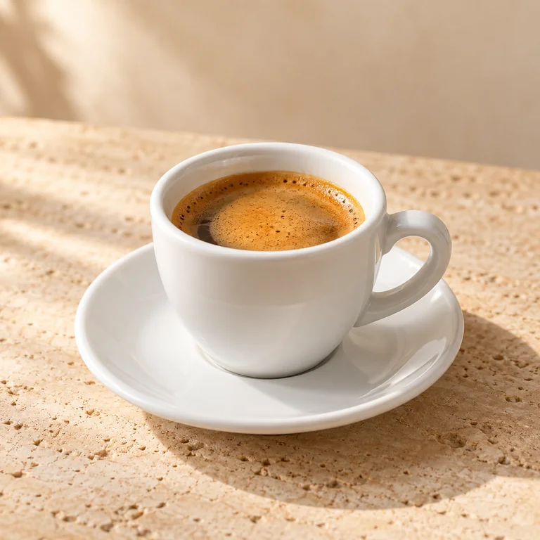 Café Crema: Frisch gemahlener Kaffee