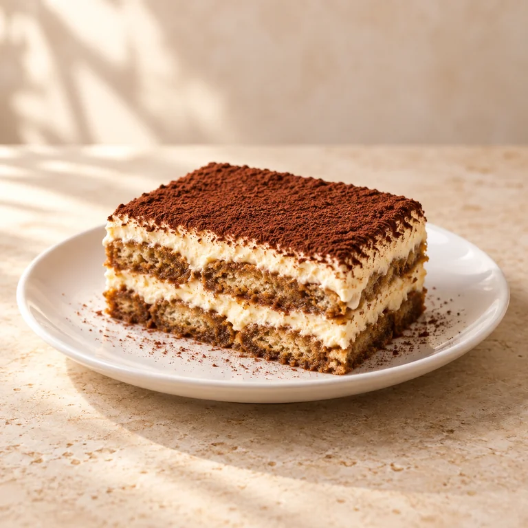 Tiramisù mit Mascarpone und Kakao